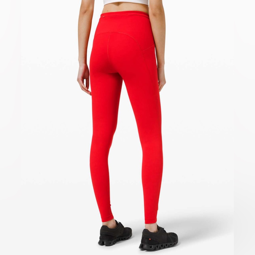 lululemon athletica Bold Scarlet Leggings